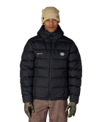 MENS WINDSTOPPER® PYRO™ DOWN PUFFER JACKET - BLACK