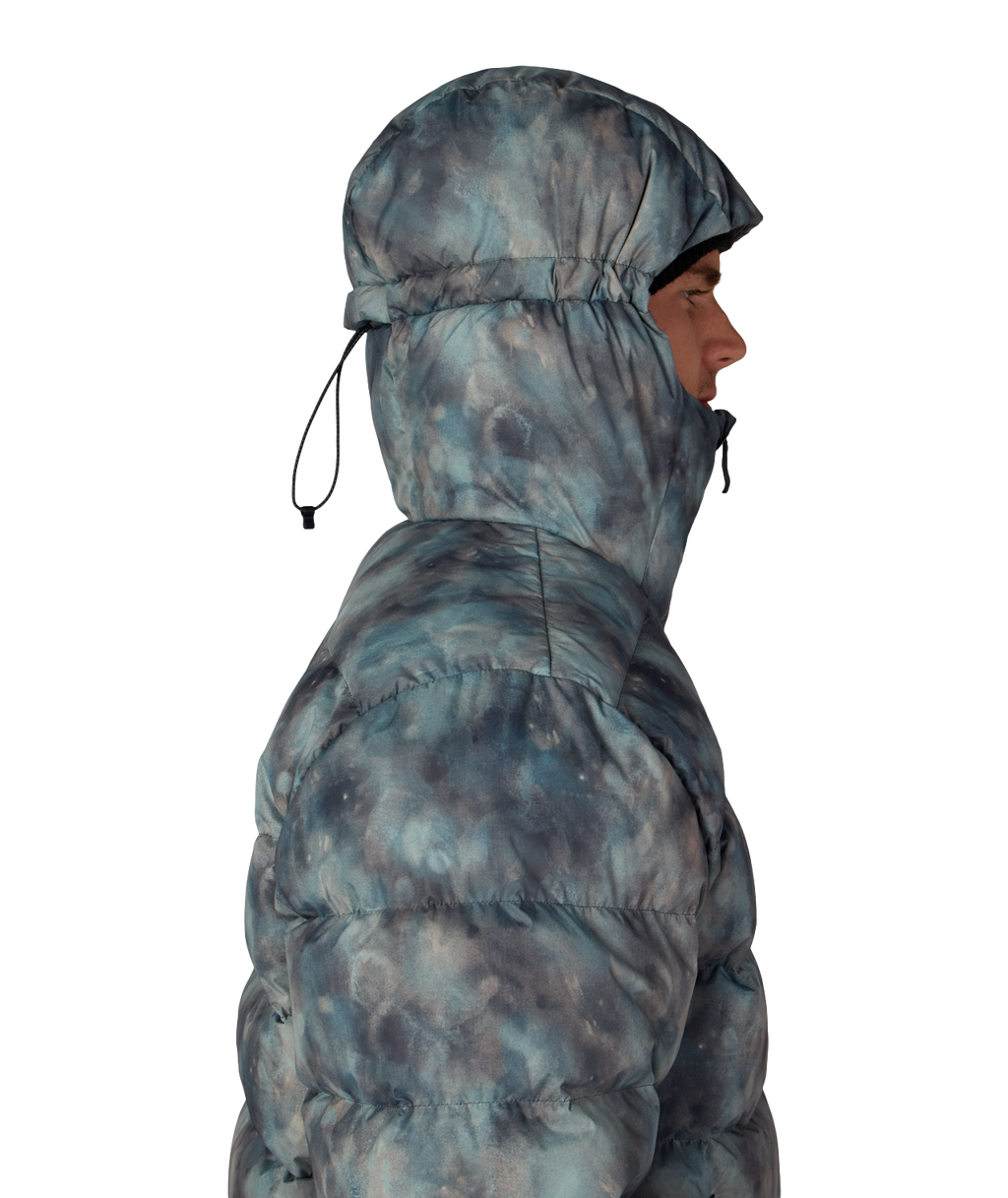 MENS WINDSTOPPER® PYRO™ DOWN PUFFER JACKET - CHARCOAL PATINA