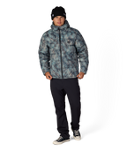 MENS WINDSTOPPER® PYRO™ DOWN PUFFER JACKET - CHARCOAL PATINA