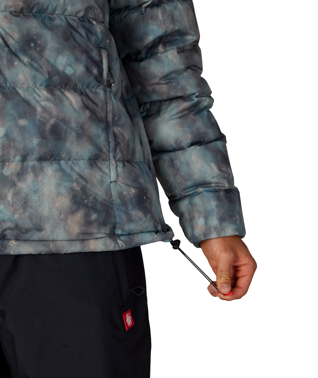 MENS WINDSTOPPER® PYRO™ DOWN PUFFER JACKET - CHARCOAL PATINA