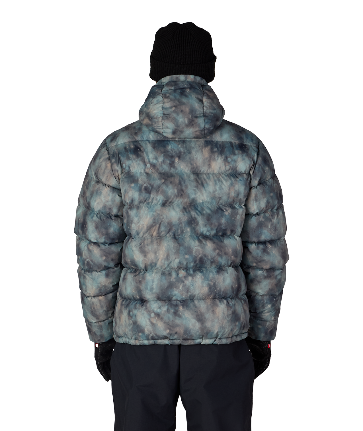 MENS WINDSTOPPER® PYRO™ DOWN PUFFER JACKET - CHARCOAL PATINA