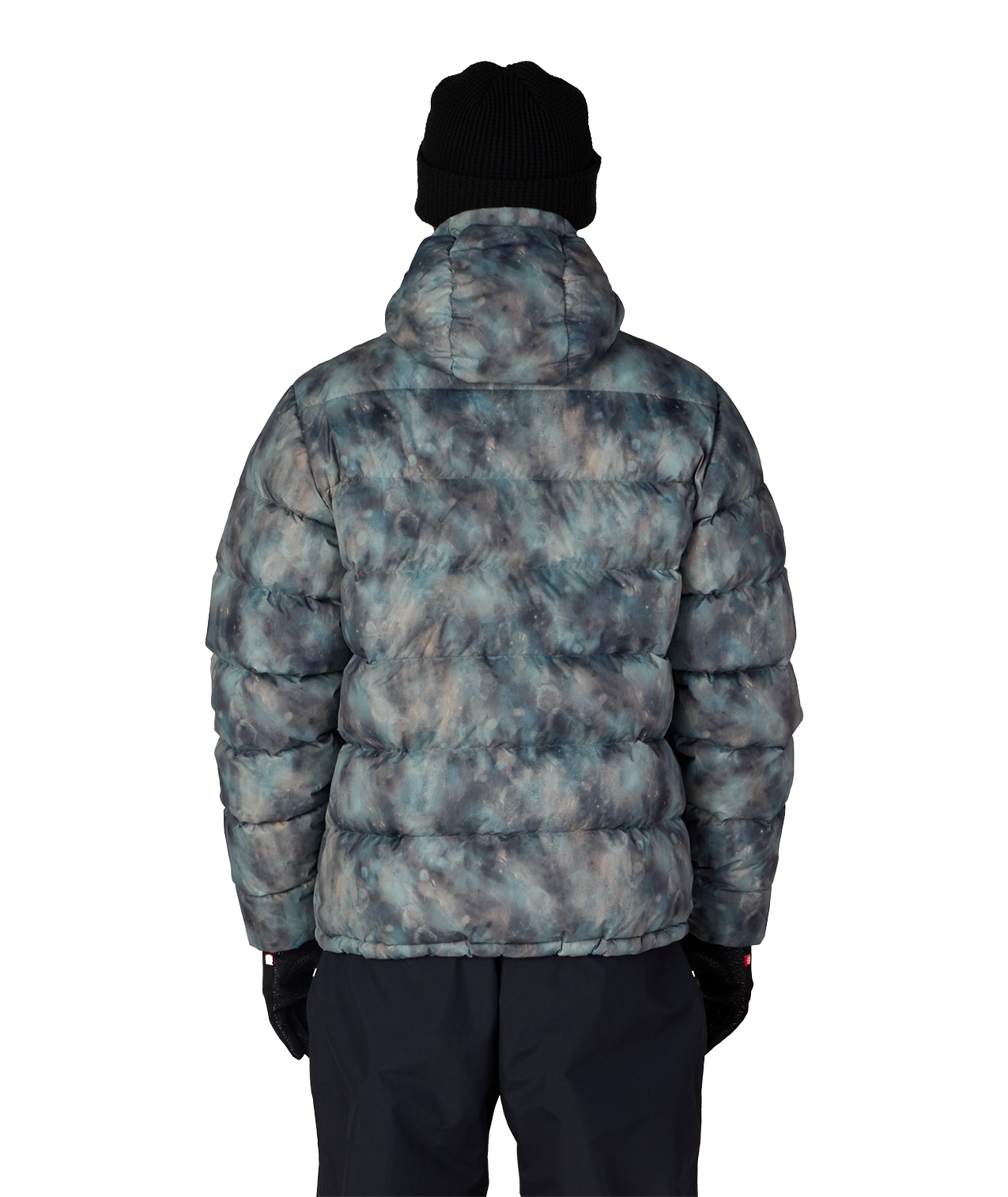 MENS WINDSTOPPER® PYRO™ DOWN PUFFER JACKET - CHARCOAL PATINA