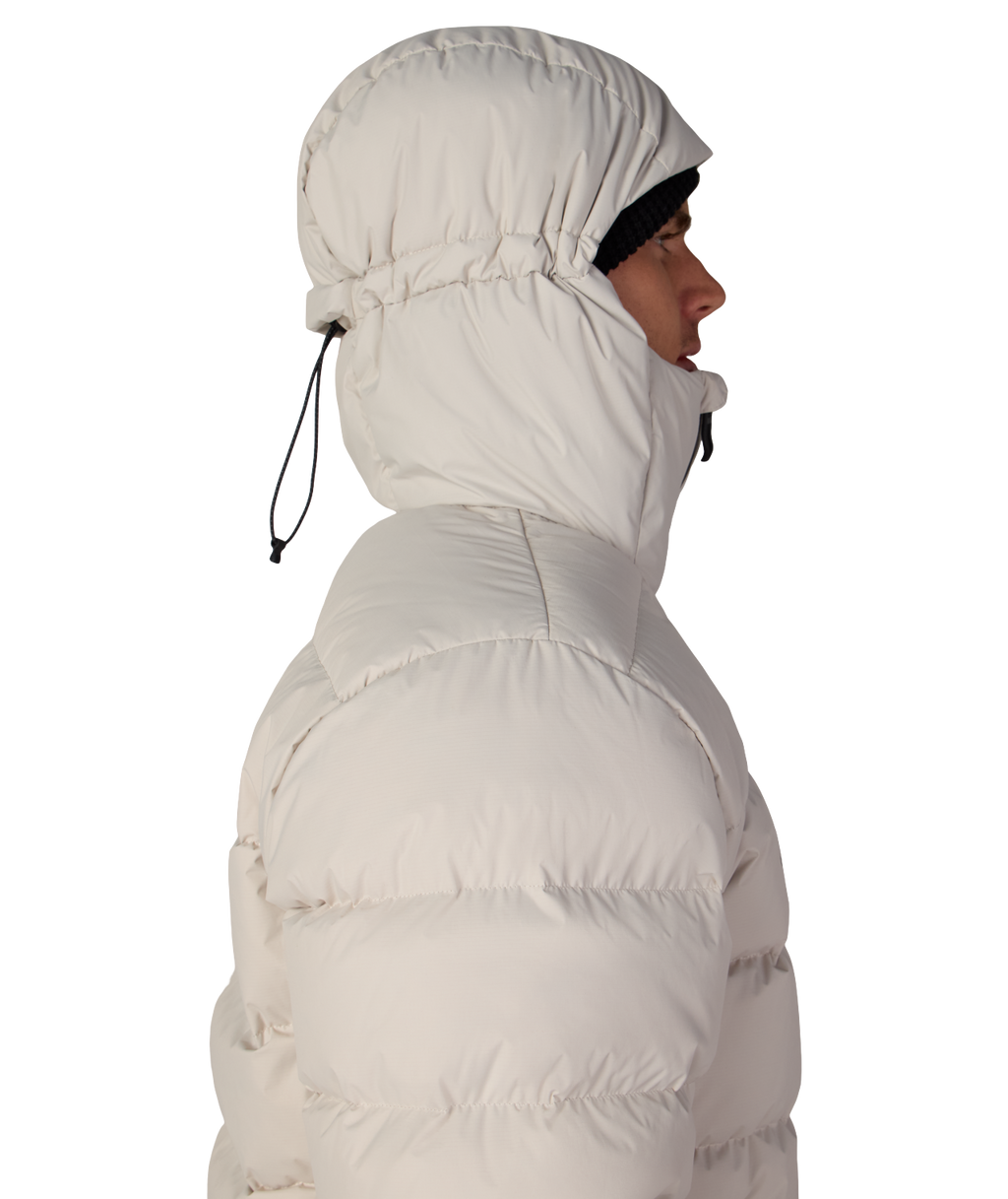 MENS WINDSTOPPER® PYRO™ DOWN PUFFER JACKET - LIMESTONE