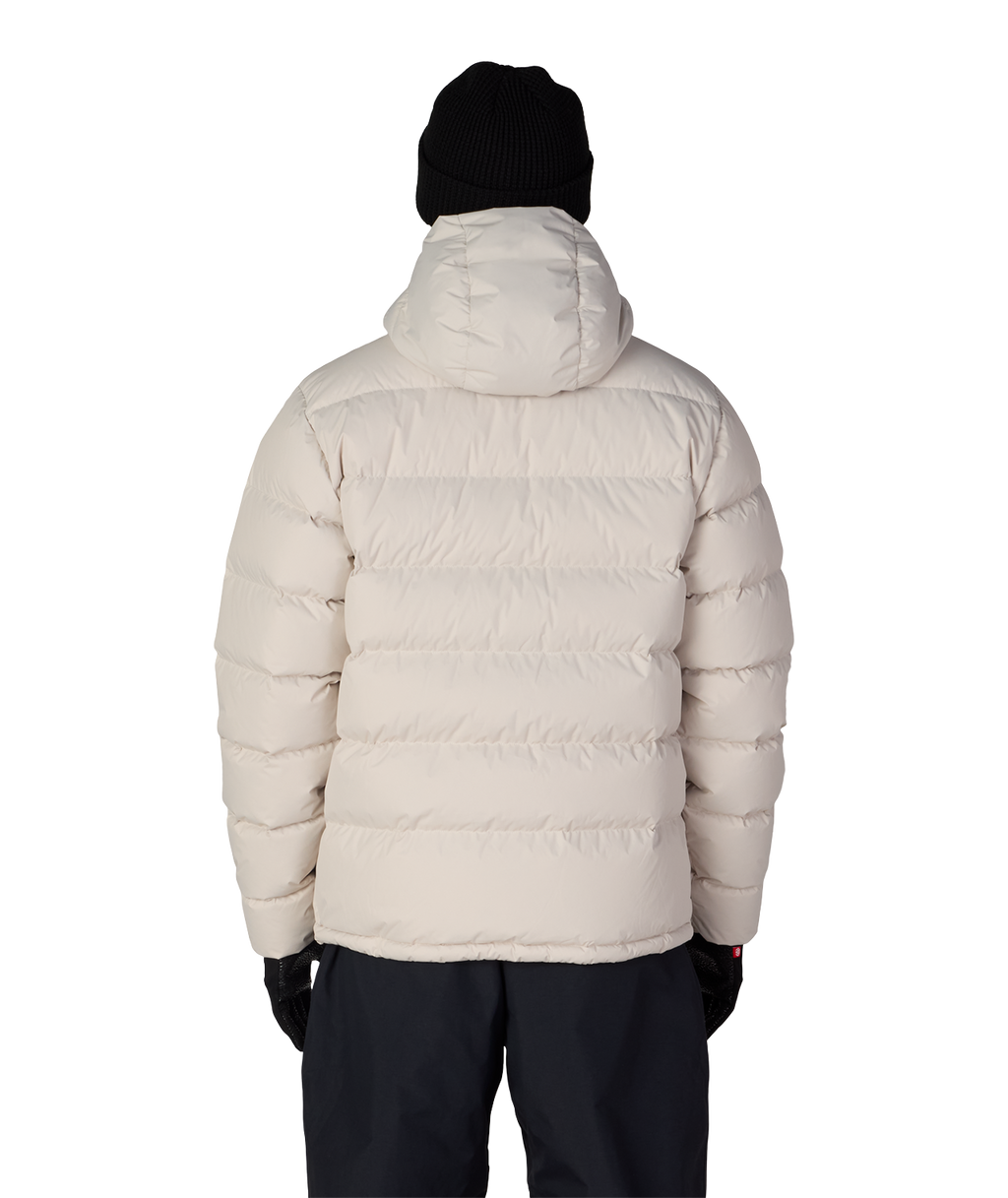 MENS WINDSTOPPER® PYRO™ DOWN PUFFER JACKET - LIMESTONE