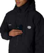 MENS WINDSTOPPER® GUIDELINE INSULATED JACKET - BLACK
