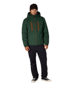 MENS WINDSTOPPER® GUIDELINE INSULATED JACKET - MOSS GREEN
