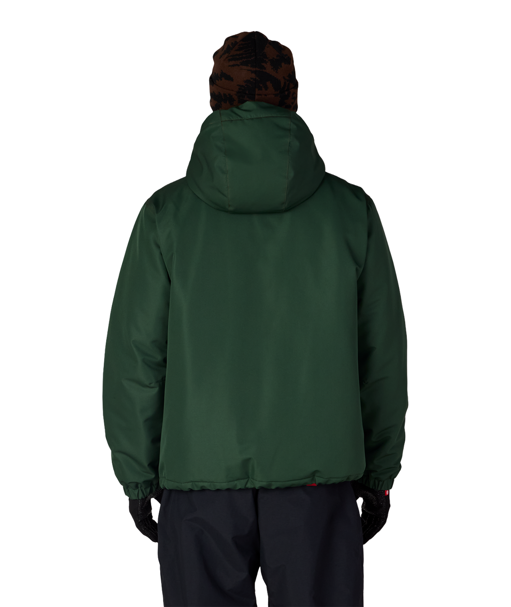 MENS WINDSTOPPER® GUIDELINE INSULATED JACKET - MOSS GREEN
