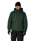 MENS WINDSTOPPER® GUIDELINE INSULATED JACKET - MOSS GREEN