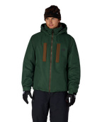 MENS WINDSTOPPER® GUIDELINE INSULATED JACKET - MOSS GREEN