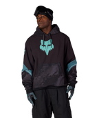 MENS FOX RACING WATERPROOF TEAM HOODY - FOX PALE FIRN