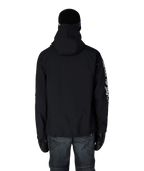 MENS METALLICA WATERPROOF HOODY - METALLICA BLACK