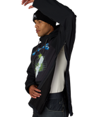 MENS METALLICA WATERPROOF HOODY - METALLICA BLACK