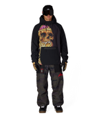 MENS METALLICA WATERPROOF HOODY - METALLICA BLACK PUSHEAD