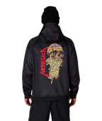 MENS METALLICA BONDED FLEECE PULLOVER HOODY - METALLICA BLACK