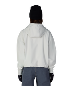 WOMENS WATERPROOF TEAM CROP HOODY - LIMESTONE
