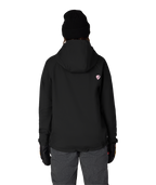 WOMENS METALLICA WATERPROOF HOODY - METALLICA BLACK