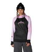 WOMENS METALLICA BONDED FLEECE PULLOVER HOODY - METALLICA BLACK