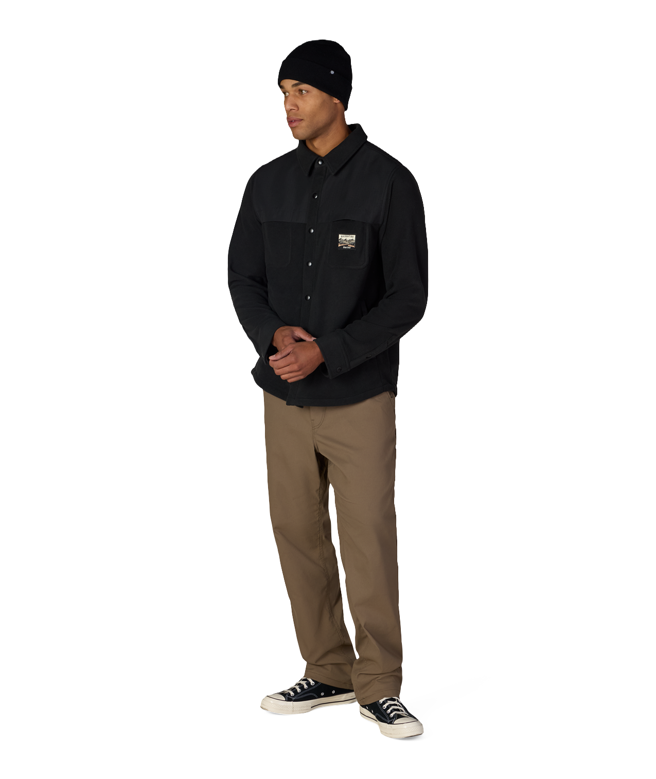 MENS WOODLAND™ FLEECE - BLACK