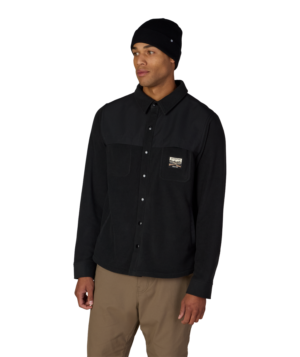 MENS WOODLAND™ FLEECE - BLACK