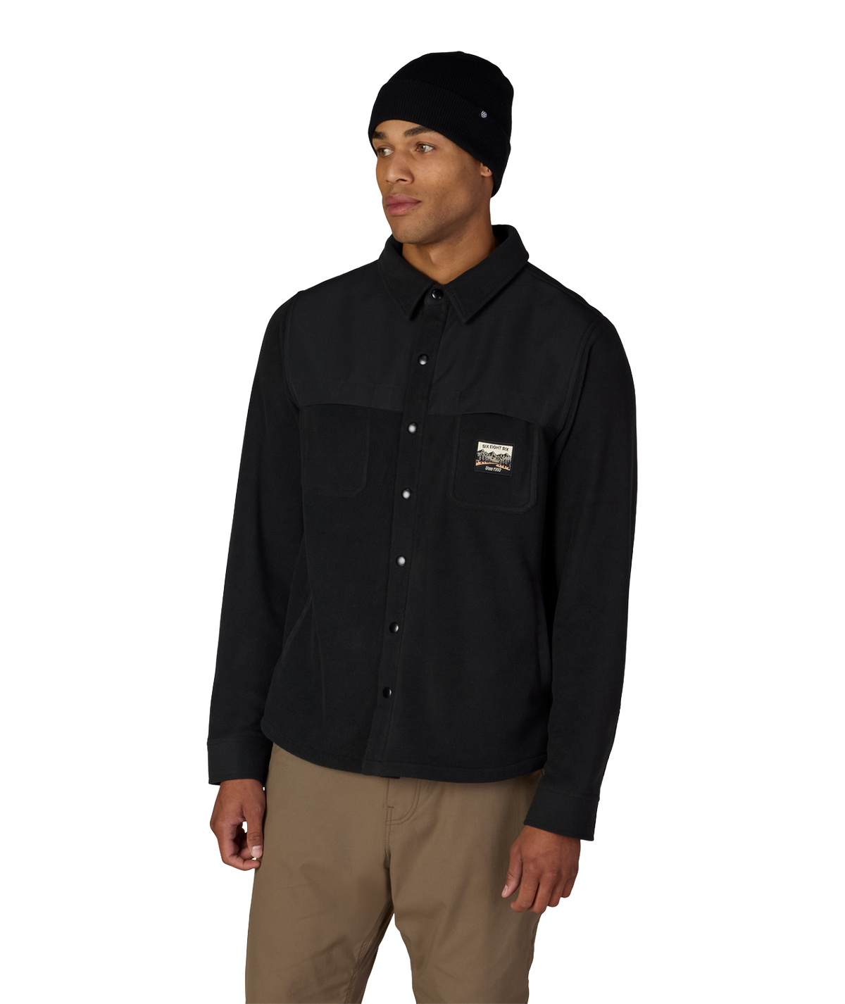 MENS WOODLAND™ FLEECE - BLACK