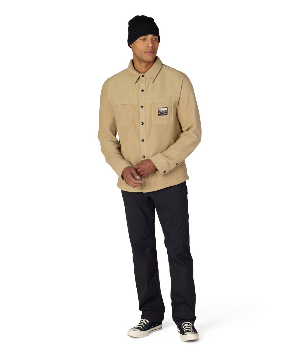 MENS WOODLAND™ FLEECE - KHAKI