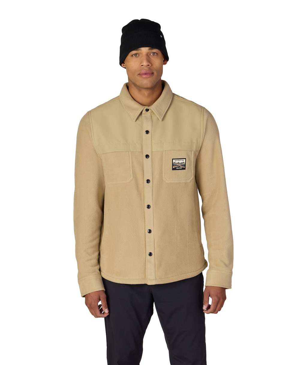MENS WOODLAND™ FLEECE - KHAKI
