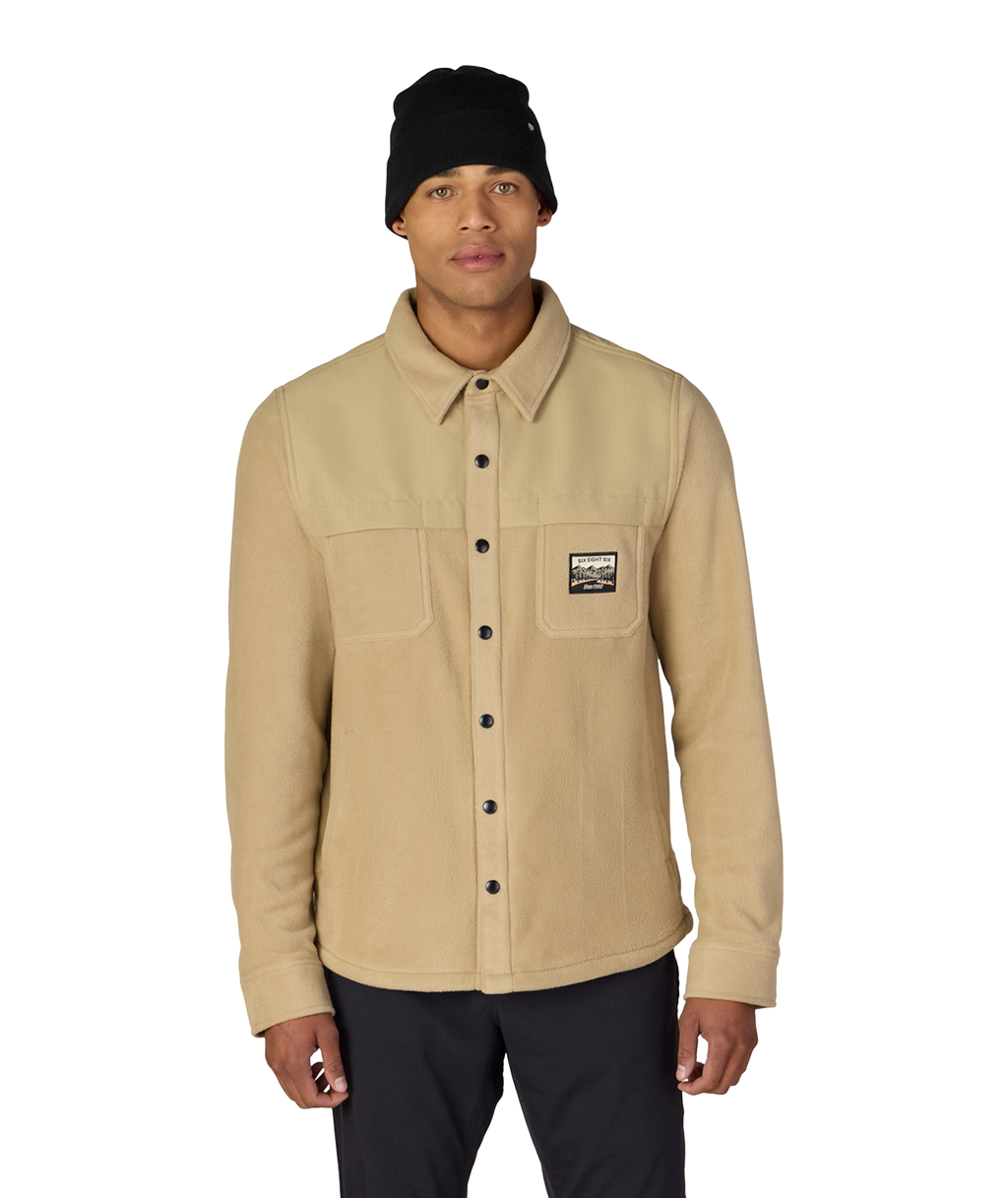 MENS WOODLAND™ FLEECE - KHAKI