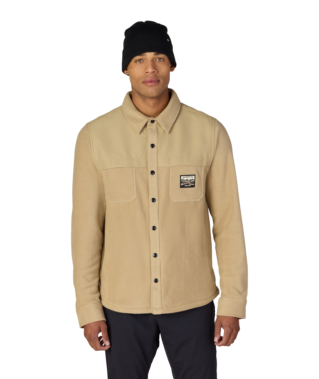 MENS WOODLAND™ FLEECE - KHAKI