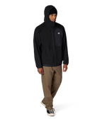 MENS LOWLAND FLEECE HOODY - BLACK