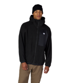 MENS LOWLAND FLEECE HOODY - BLACK