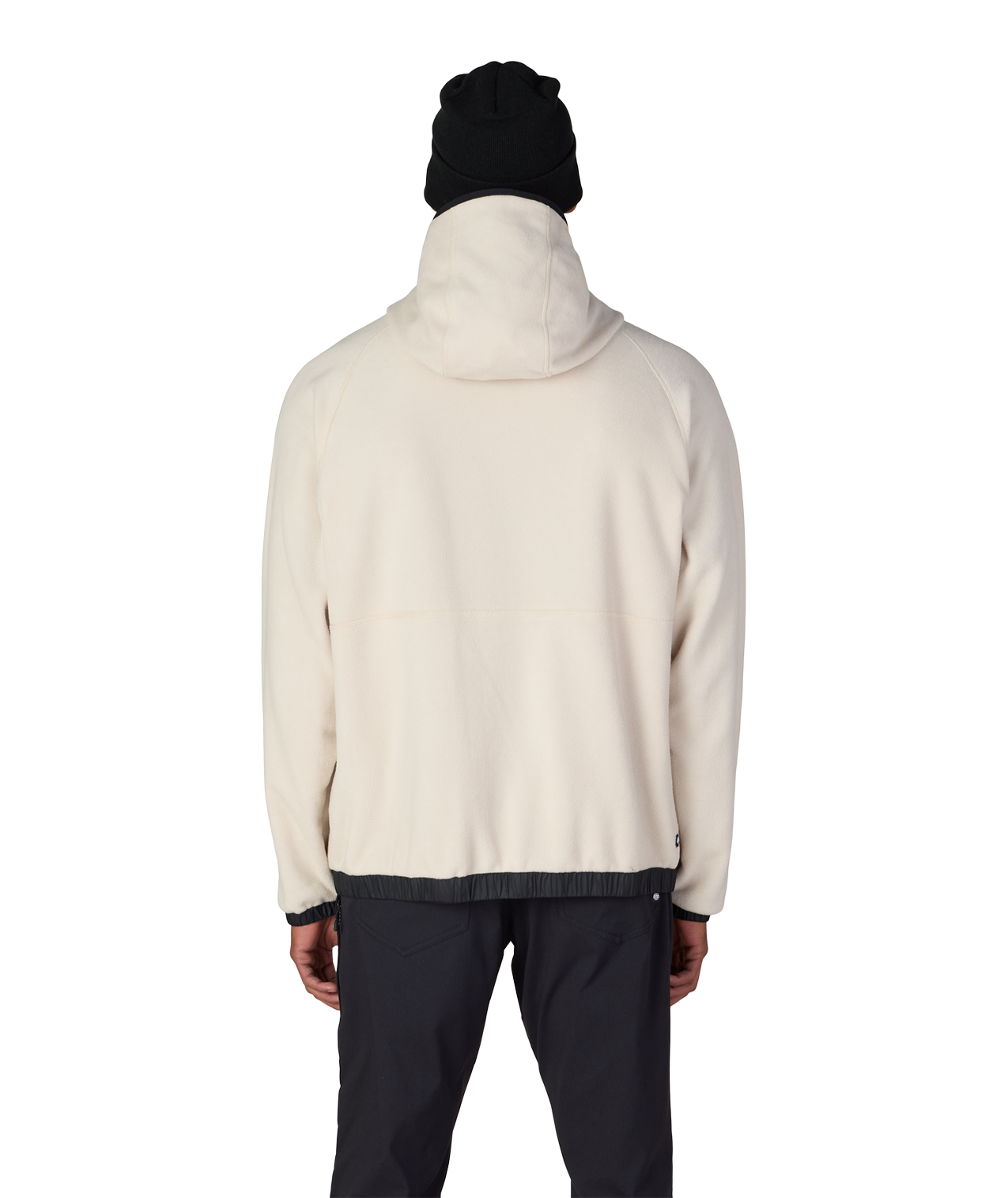 MENS LOWLAND FLEECE HOODY - LIMESTONE COLORBLOCK