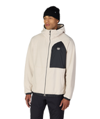 MENS LOWLAND FLEECE HOODY - LIMESTONE COLORBLOCK