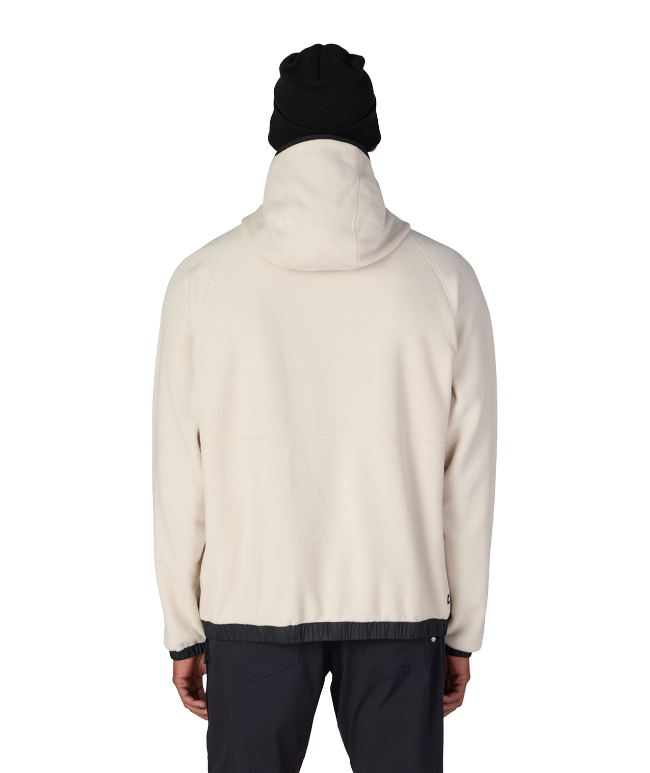 MENS LOWLAND FLEECE HOODY - LIMESTONE COLORBLOCK