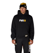 MENS FOX RACING PREMIUM HEAVYWEIGHT PULLOVER HOODY - FOX BLACK