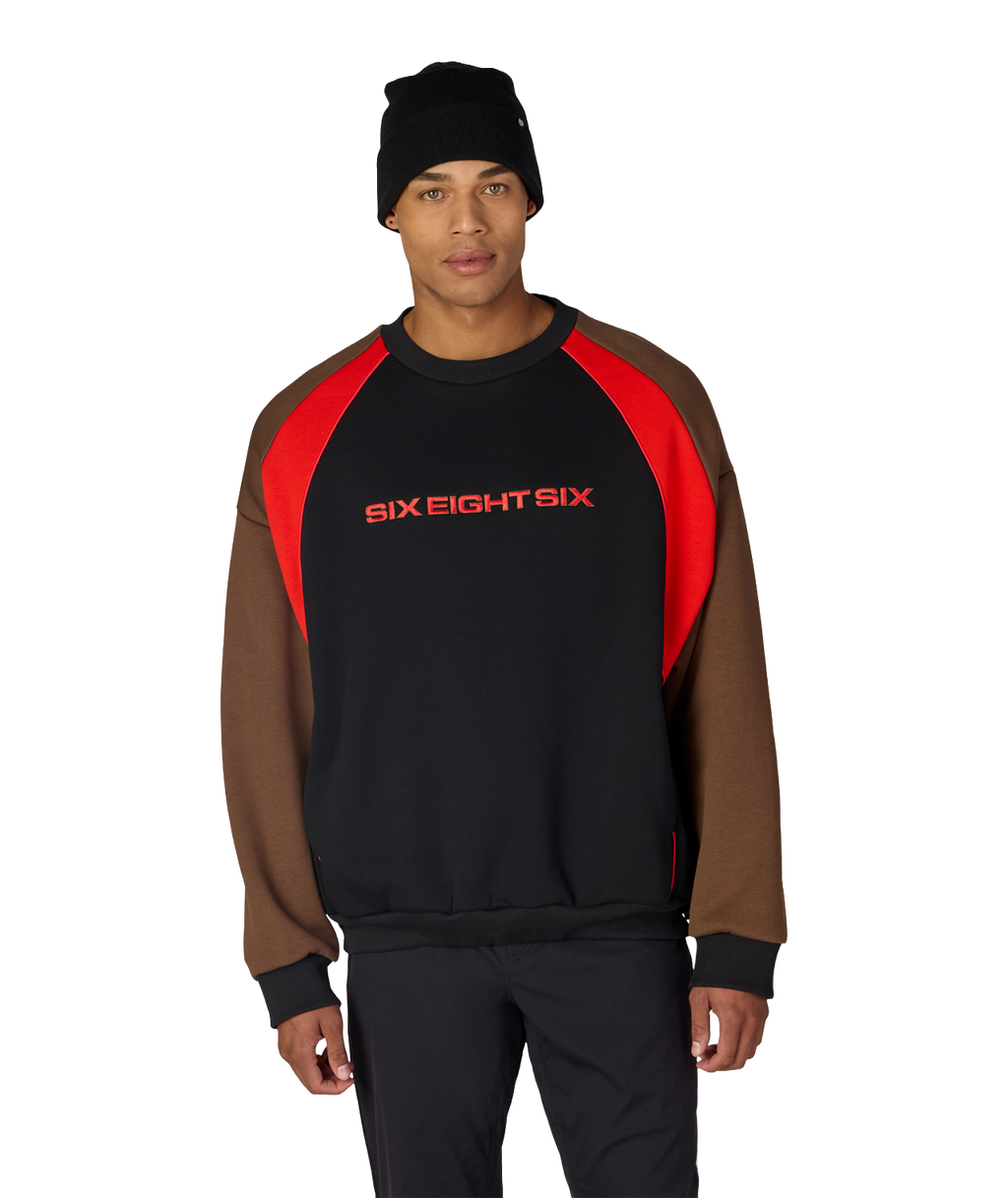 RESERVED® PREMIUM HEAVYWEIGHT CREWNECK - BLACK
