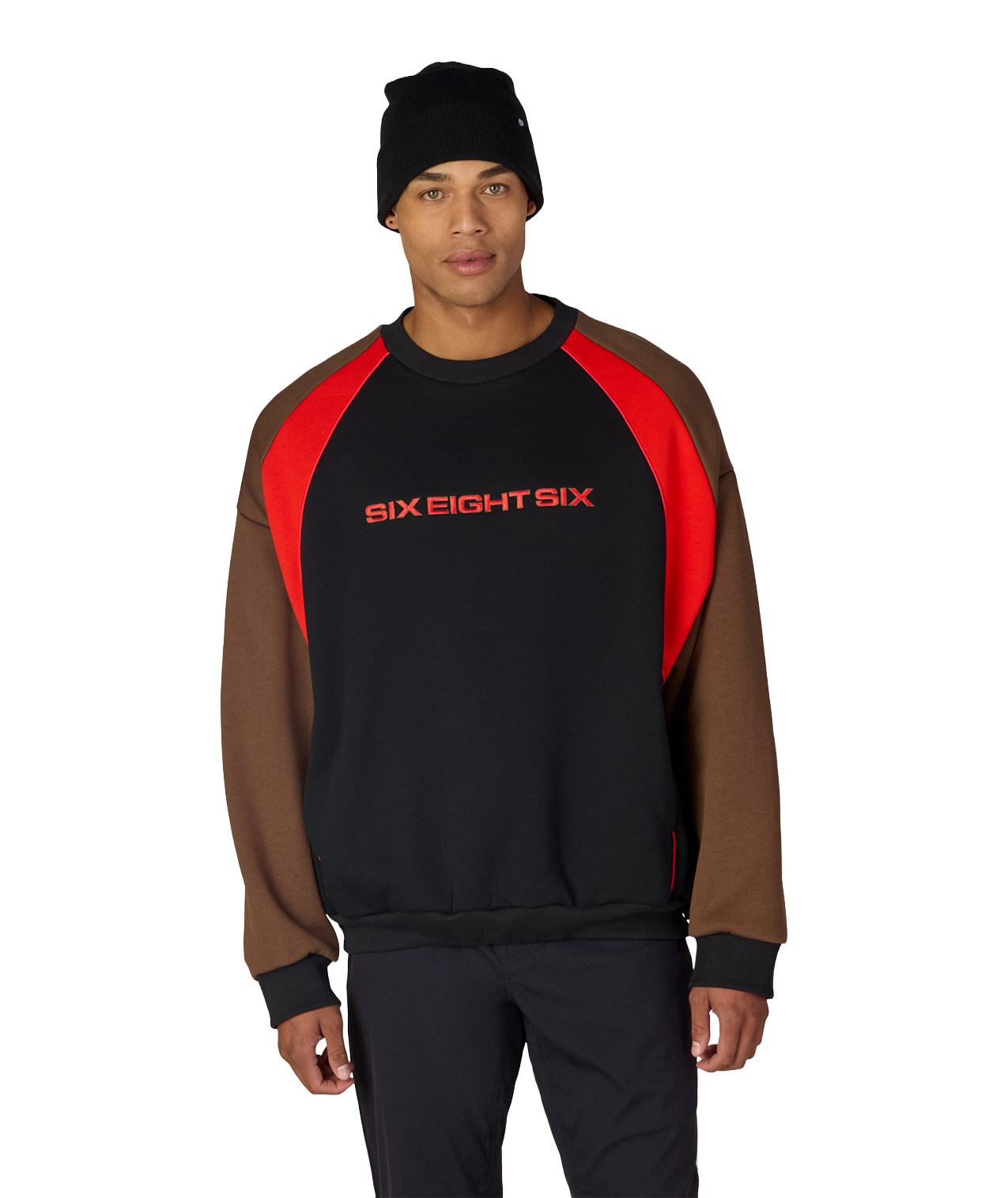 RESERVED® PREMIUM HEAVYWEIGHT CREWNECK - BLACK