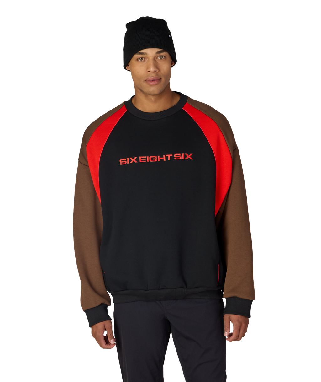 RESERVED® PREMIUM HEAVYWEIGHT CREWNECK - BLACK