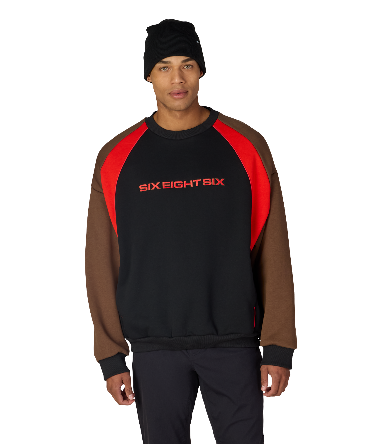 RESERVED® PREMIUM HEAVYWEIGHT CREWNECK - BLACK