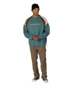 RESERVED® PREMIUM HEAVYWEIGHT CREWNECK - PALE FIRN