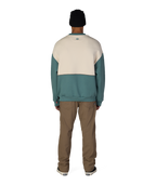 RESERVED® PREMIUM HEAVYWEIGHT CREWNECK - PALE FIRN