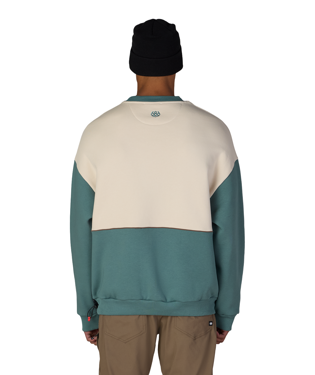 RESERVED® PREMIUM HEAVYWEIGHT CREWNECK - PALE FIRN