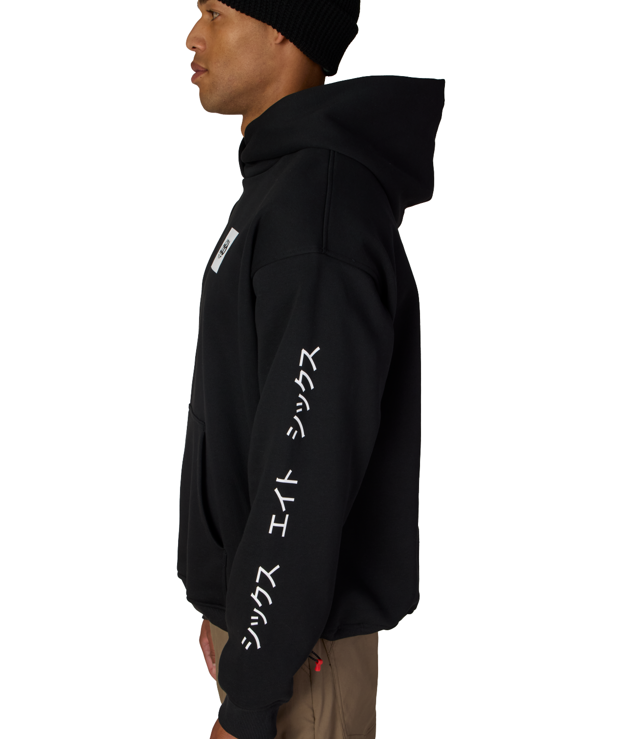 JAPOW PREMIUM HEAVYWEIGHT PULLOVER HOODY - BLACK