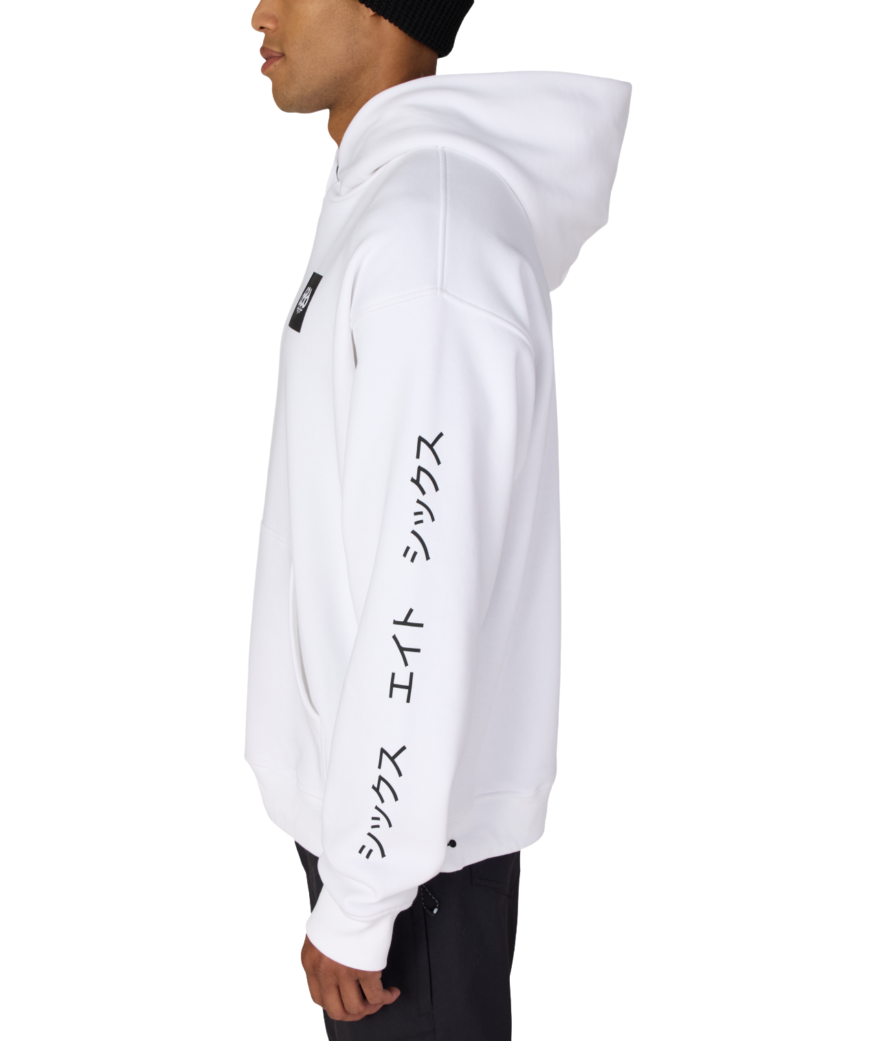JAPOW PREMIUM HEAVYWEIGHT PULLOVER HOODY - WHITE
