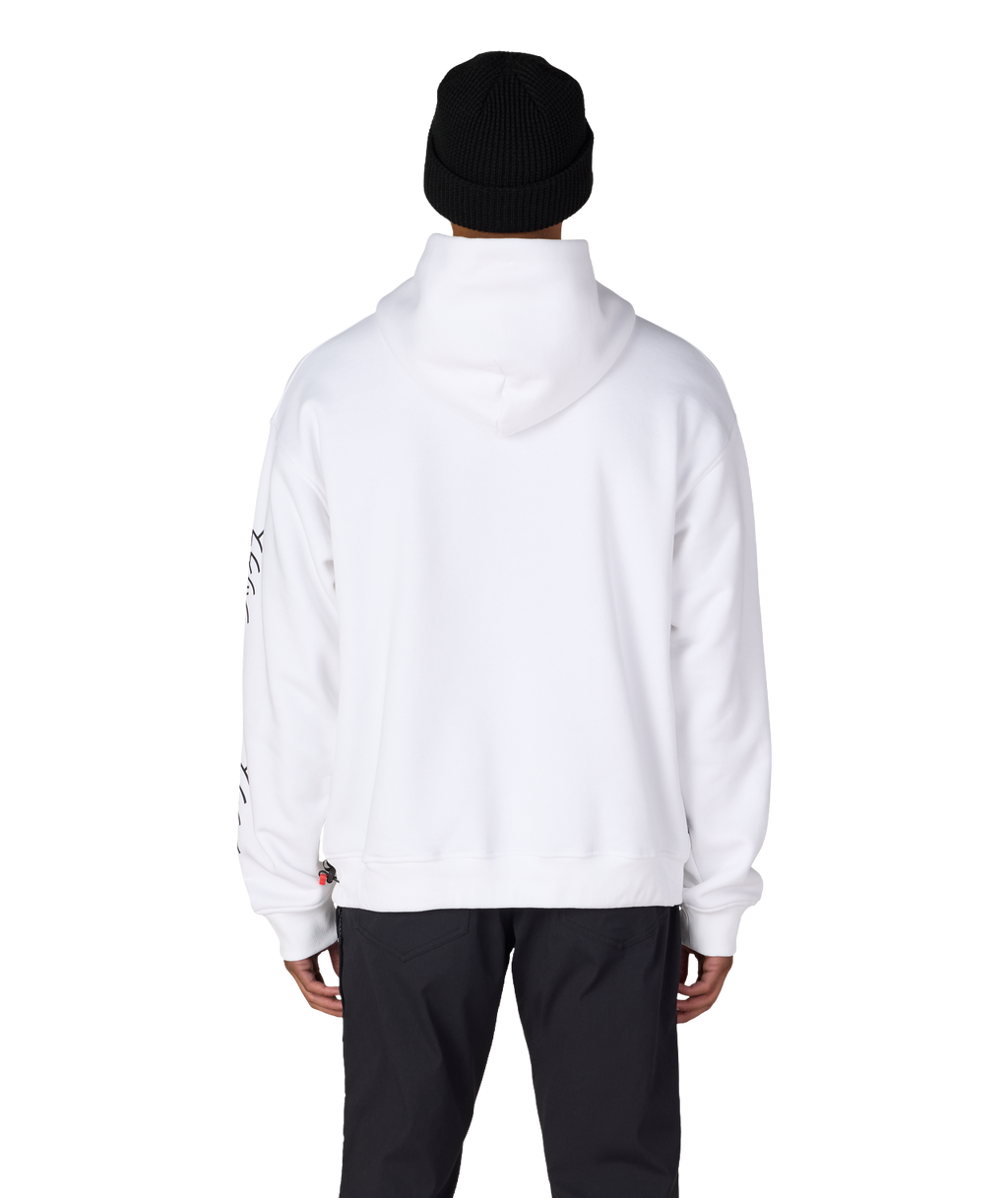 JAPOW PREMIUM HEAVYWEIGHT PULLOVER HOODY - WHITE