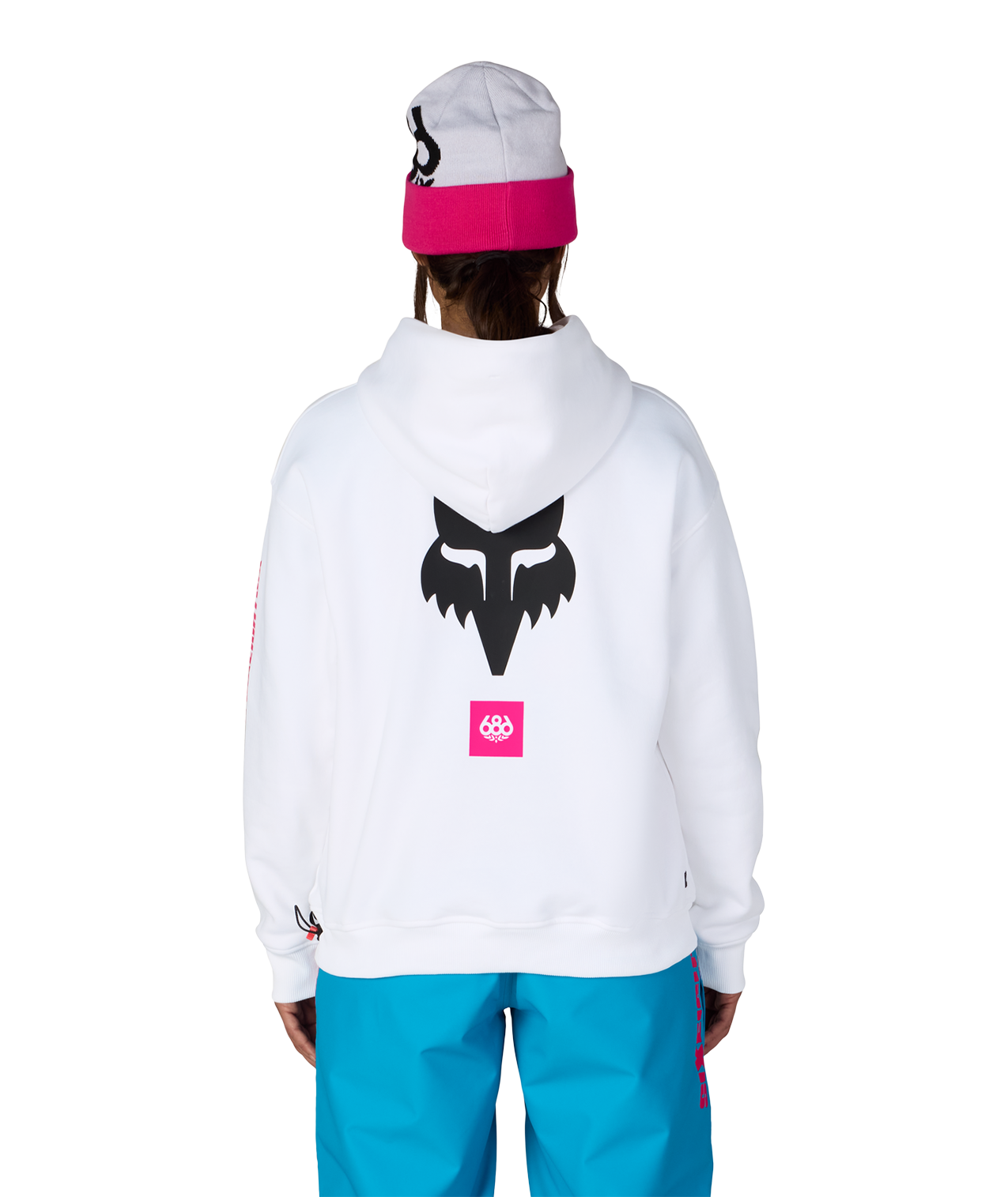 WOMENS FOX RACING PREMIUM HEAVYWEIGHT PULLOVER HOODY - FOX WHITE