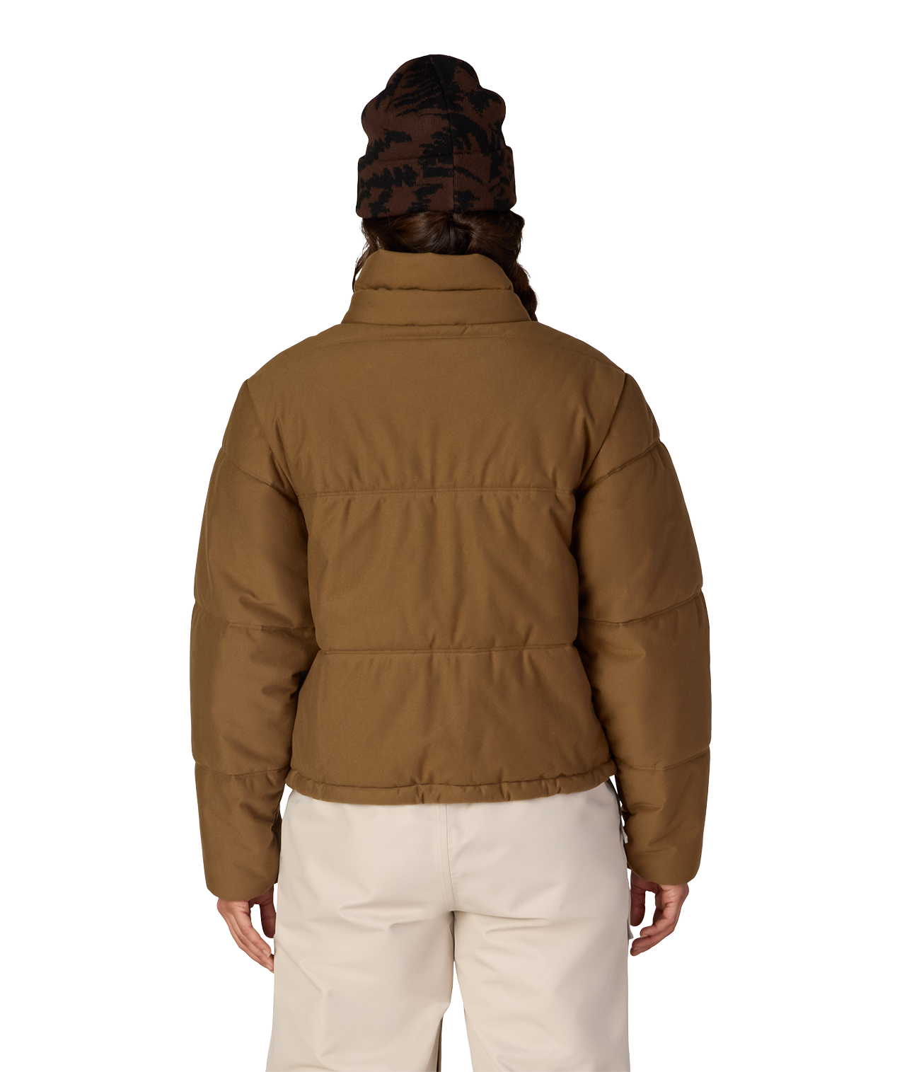 WOMENS GRACIOUS PUFFER JACKET - DARK EARTH