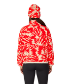 WOMENS CHIMAY FLEECE ANORAK - SOLAR REVERB