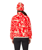 WOMENS CHIMAY FLEECE ANORAK - SOLAR REVERB