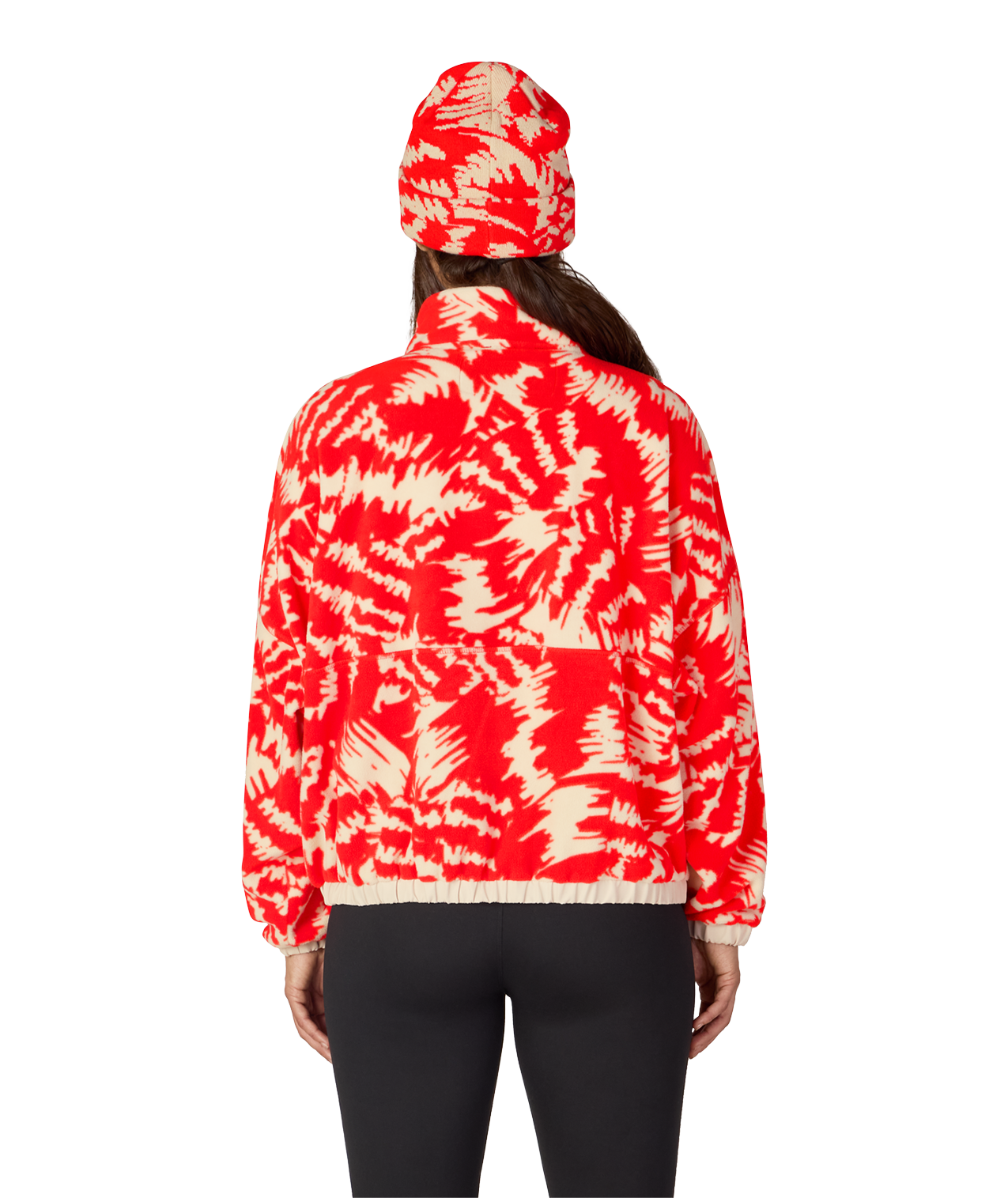 WOMENS CHIMAY FLEECE ANORAK - SOLAR REVERB