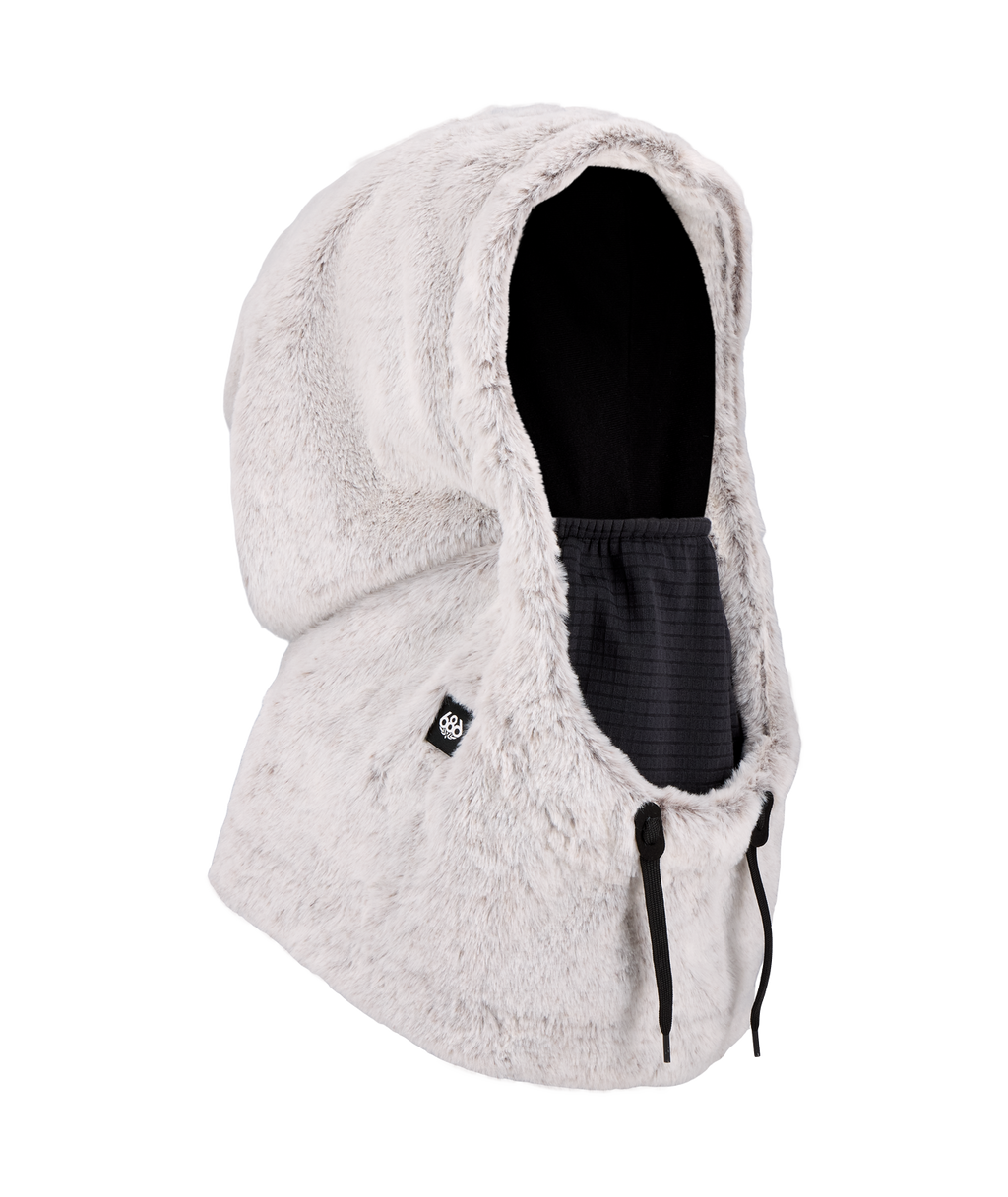 TARMAC FAUX FUR HOOD - FAUX FUR